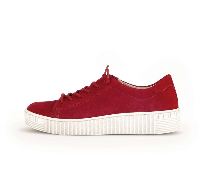 Gabor Sneaker Low Rot - Rauleder