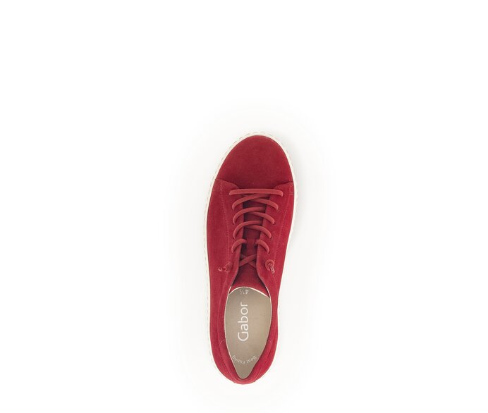 Gabor Sneaker Low Rot - Rauleder