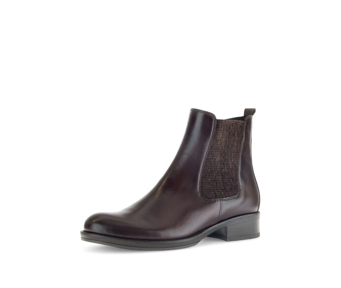 Gabor Chelsea Boot Braun - Glattleder