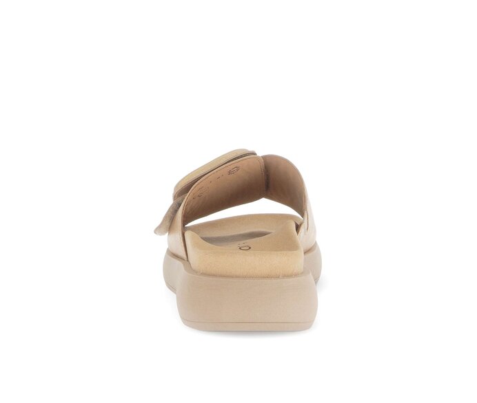 Gabor Pantolette Gold - Effektleder