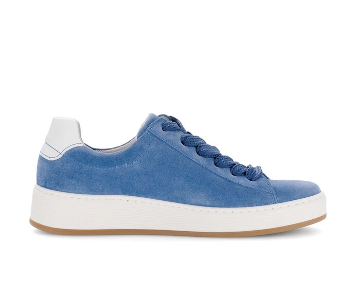 Gabor Sneaker Low Blau - Rauleder