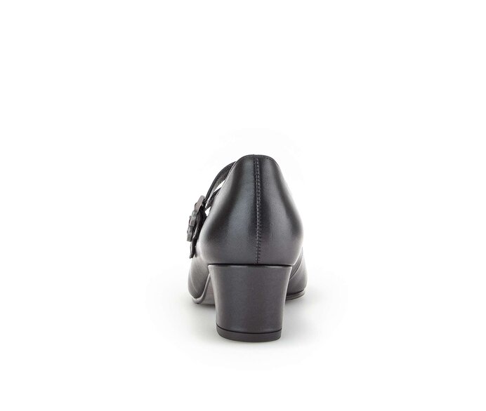Gabor Spangenpumps Schwarz - Glattleder