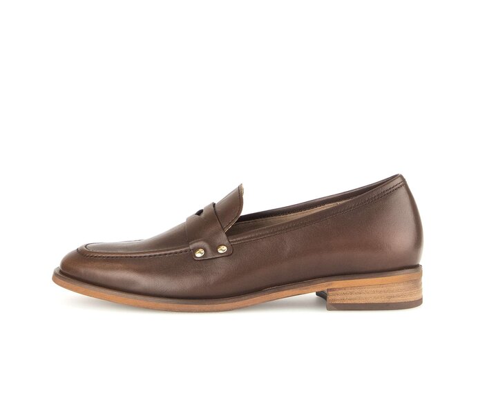Gabor Slipper Braun - Glattleder