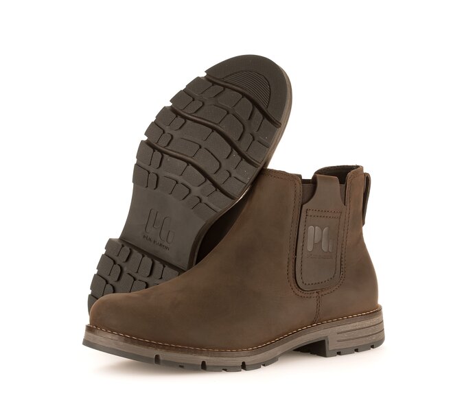 Pius Gabor Chelsea Boot Braun - Fettleder