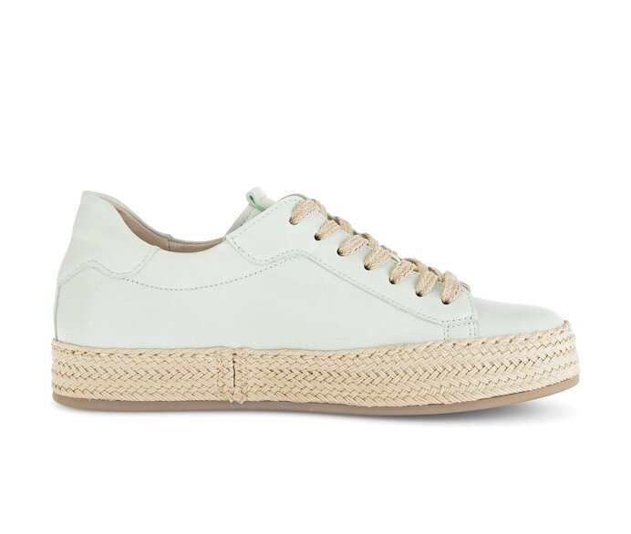 Gabor Sneaker Low Grün - Glattleder