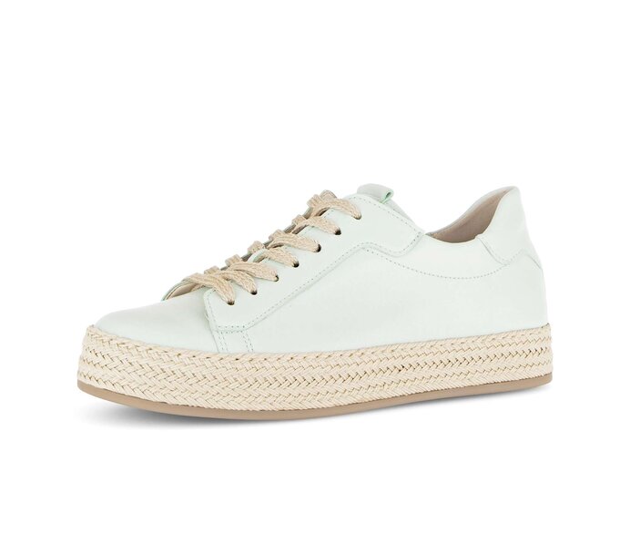 Gabor Sneaker Low Grün - Glattleder