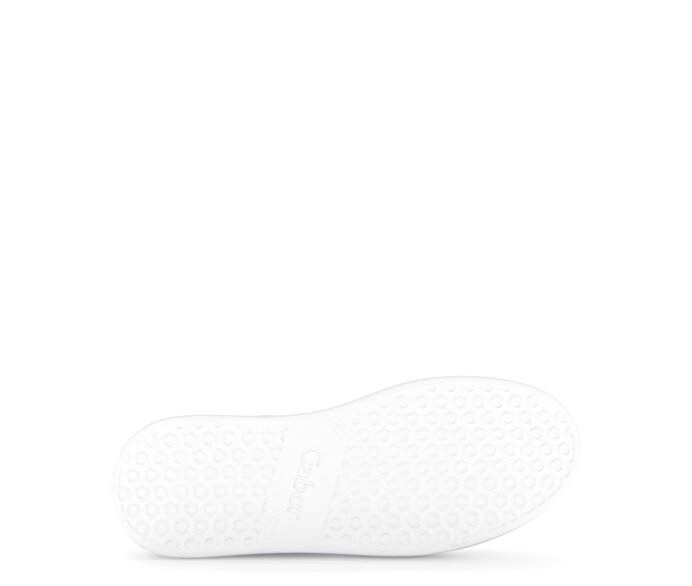 Gabor Sneaker Low Silber - Materialmix Leder