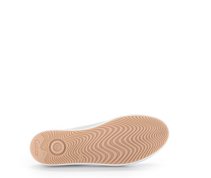 Gabor Sneaker Low Creme - Glattleder