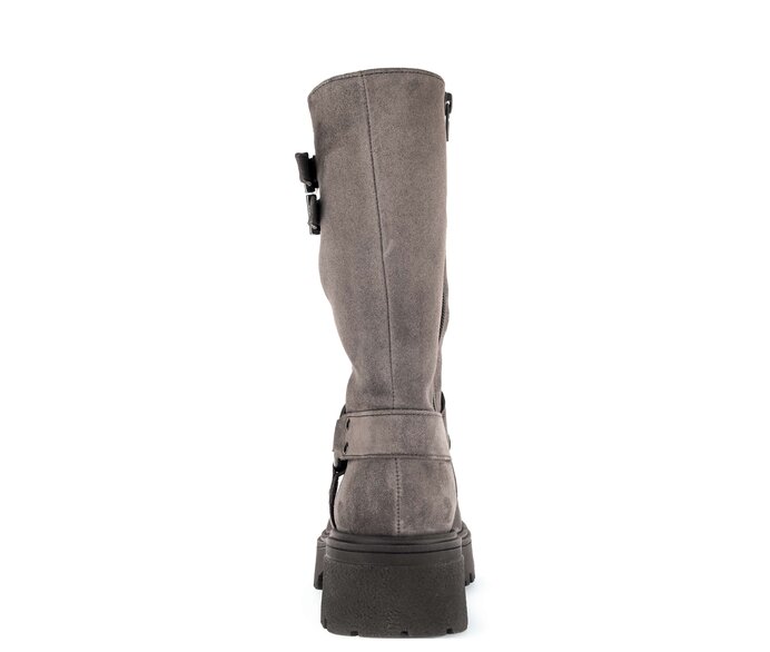 Gabor Biker Boots Braun - Rauleder