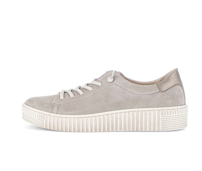 Gabor Sneaker Low Grau - Rauleder