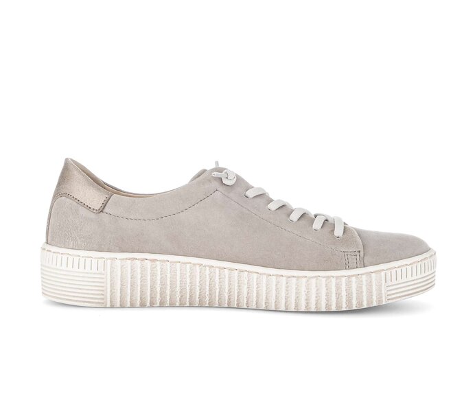 Gabor Sneaker Low Grau - Rauleder