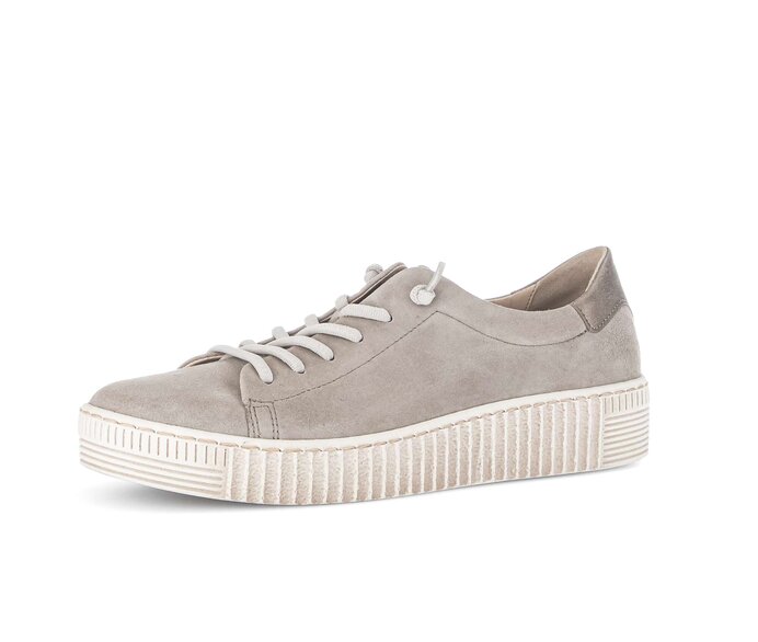 Gabor Sneaker Low Grau - Rauleder