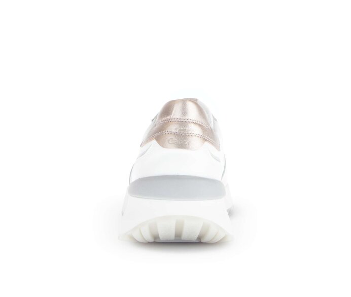 Gabor Sneaker Low Weiß - Materialmix Leder