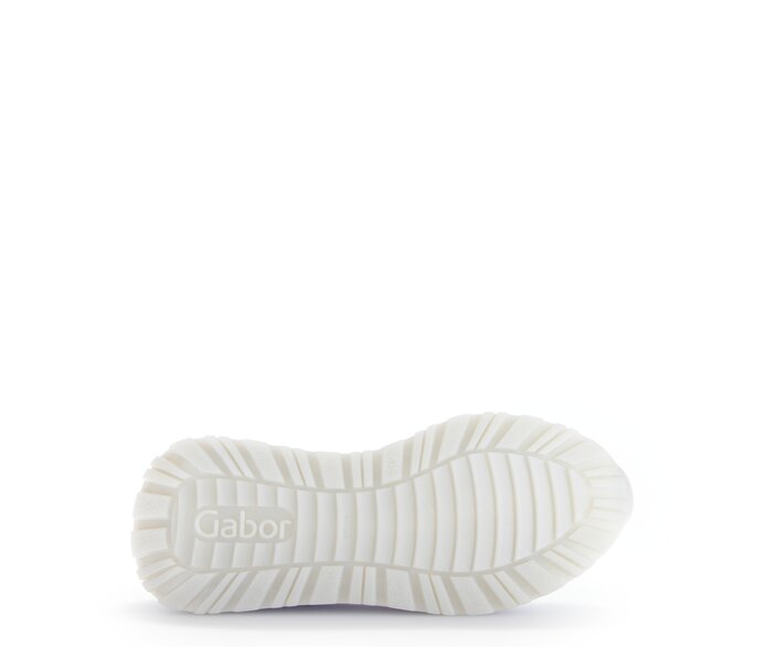 Gabor Sneaker Low Weiß - Materialmix Leder