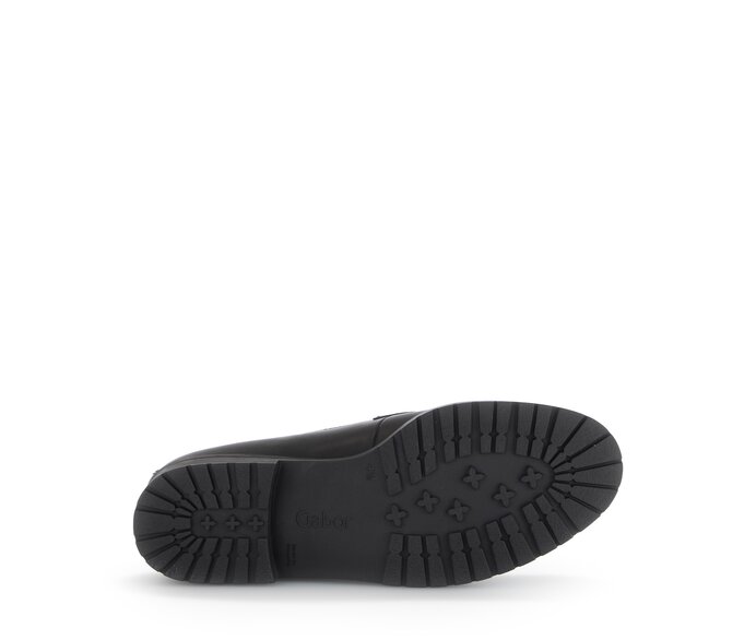 Gabor Loafer Schwarz - Glattleder