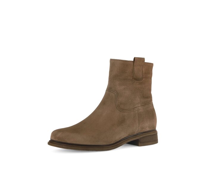 Gabor Elegante Stiefelette Braun - Rauleder