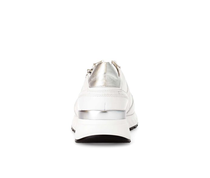 Gabor Sneaker Low Weiß - Materialmix Leder