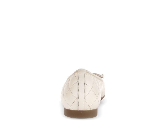 Gabor Eleganter Ballerina Beige - Glattleder