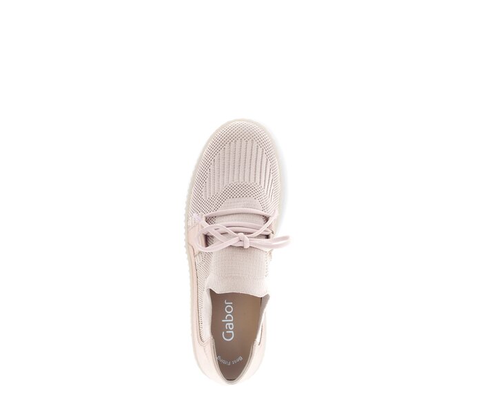 Gabor Sneaker Low Rosa - Materialmix Leder/Lederimitat