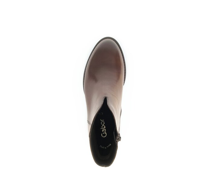 Gabor Elegante Stiefelette Braun - Glattleder