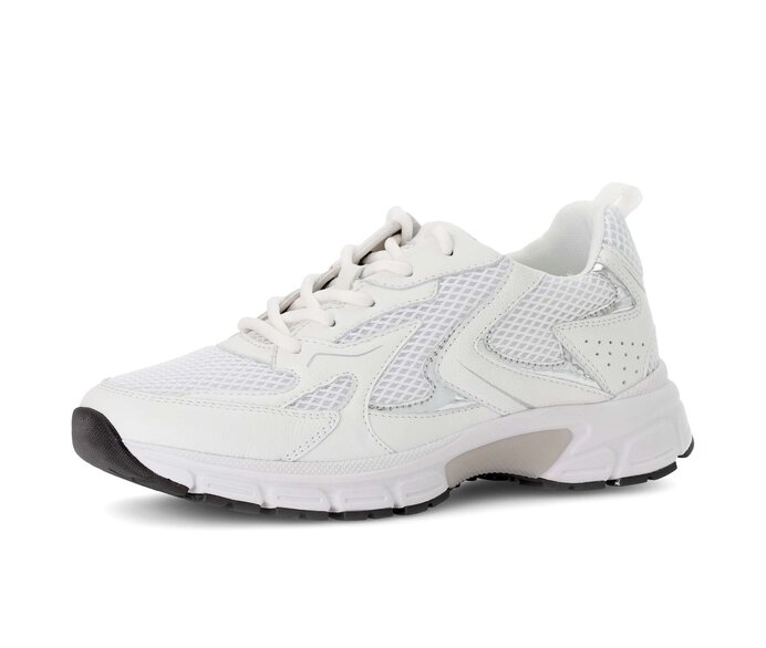 Gabor Sneaker Low Weiß - Materialmix Leder/Lederimitat