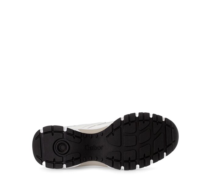 Gabor Sneaker Low Weiß - Materialmix Leder/Lederimitat