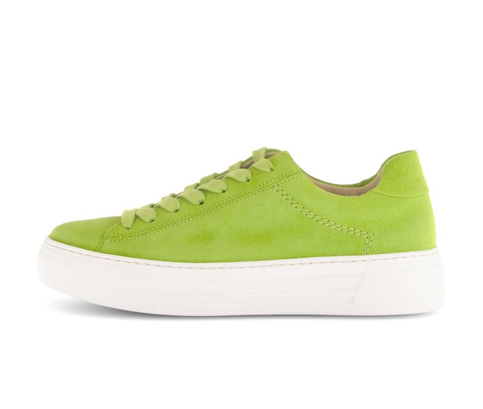 Gabor Sneaker Low Grün - Rauleder