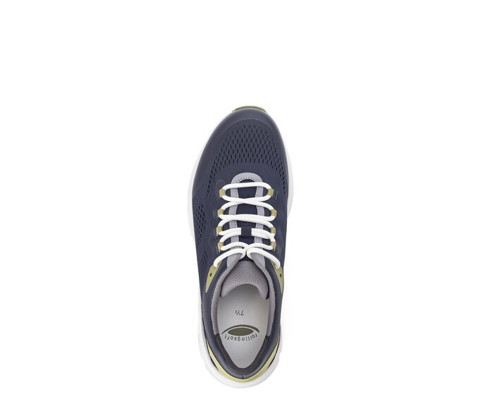 Gabor Rollingsoft Sneaker Low Blau - Textil