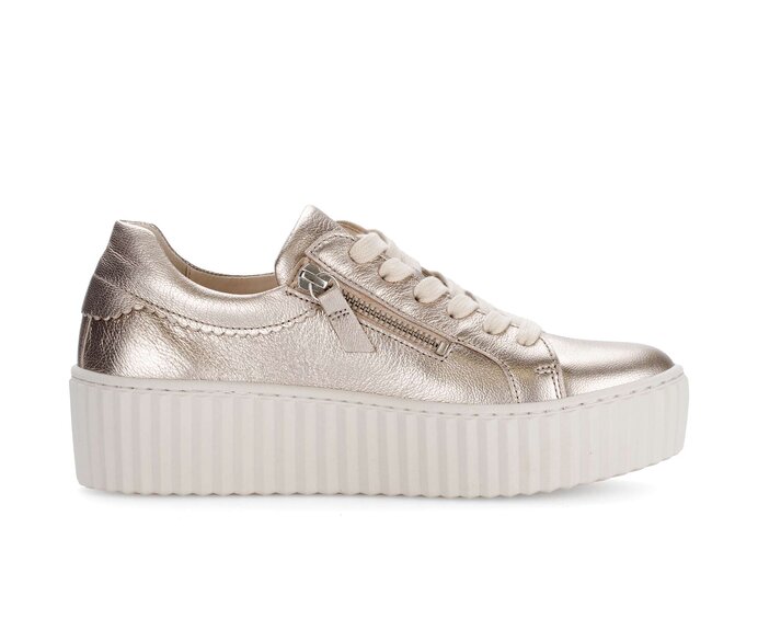 Gabor Sneaker Low Gold - Effektleder