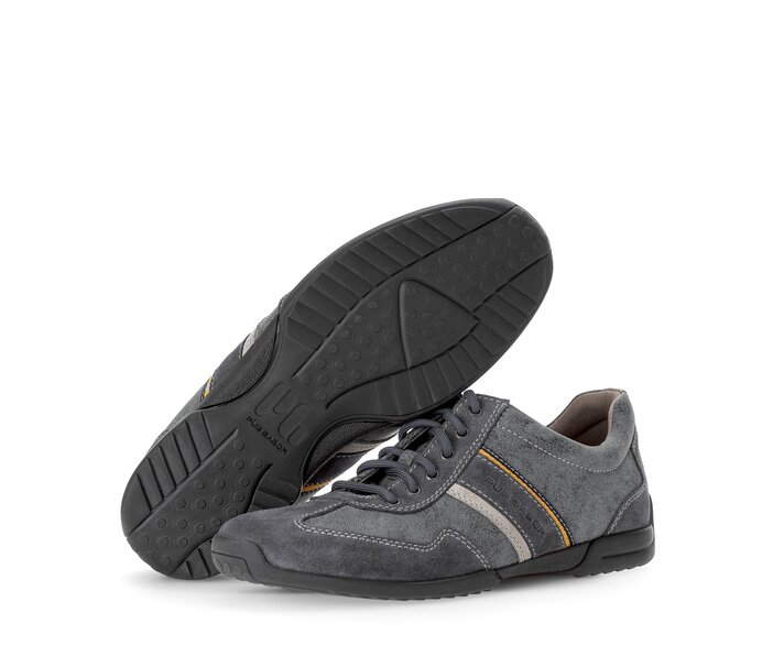 Pius Gabor Sneaker Low Blau - Materialmix Leder/Lederimitat