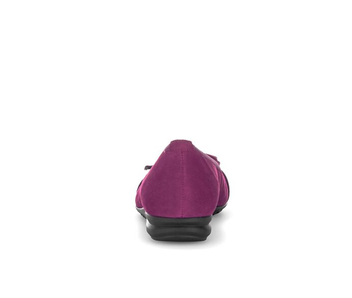 Gabor Sportliche Ballerina Lila - Rauleder
