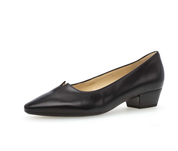 Gabor Eleganter Pumps Schwarz - Glattleder