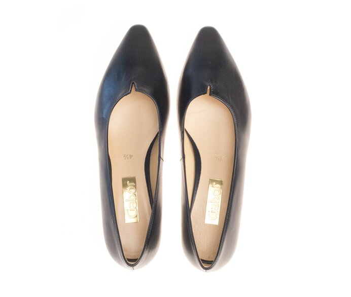 Gabor Eleganter Pumps Schwarz - Glattleder