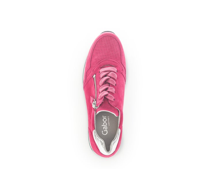 Gabor Sneaker Low Pink - Materialmix Leder