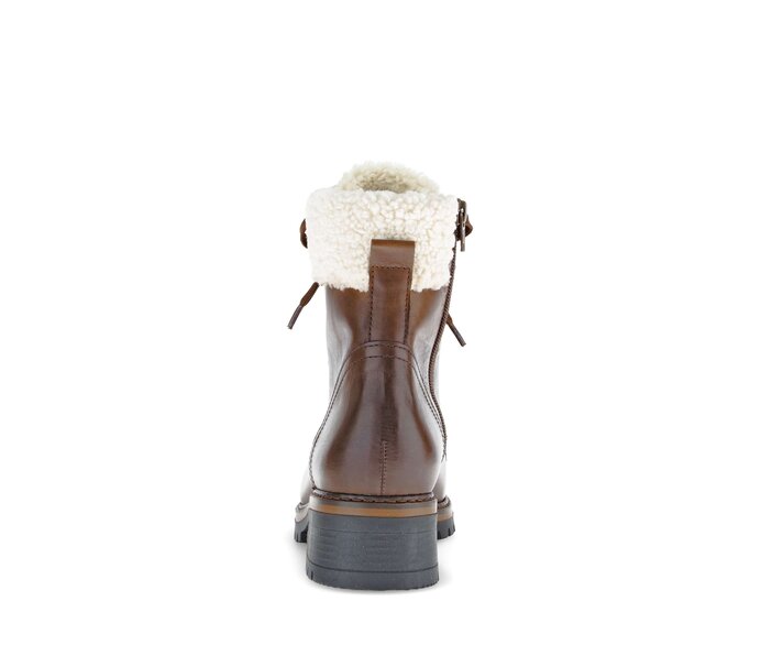 Gabor Winterstiefelette Braun - Materialmix Leder/Lederimitat