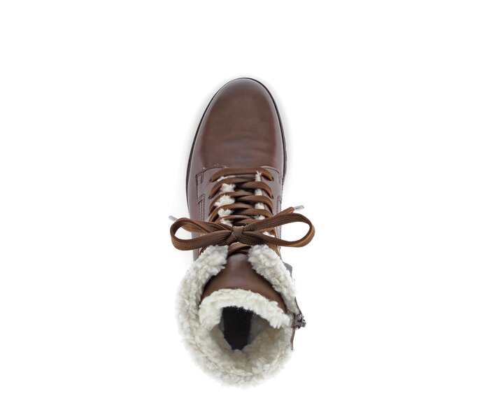 Gabor Winterstiefelette Braun - Materialmix Leder/Lederimitat