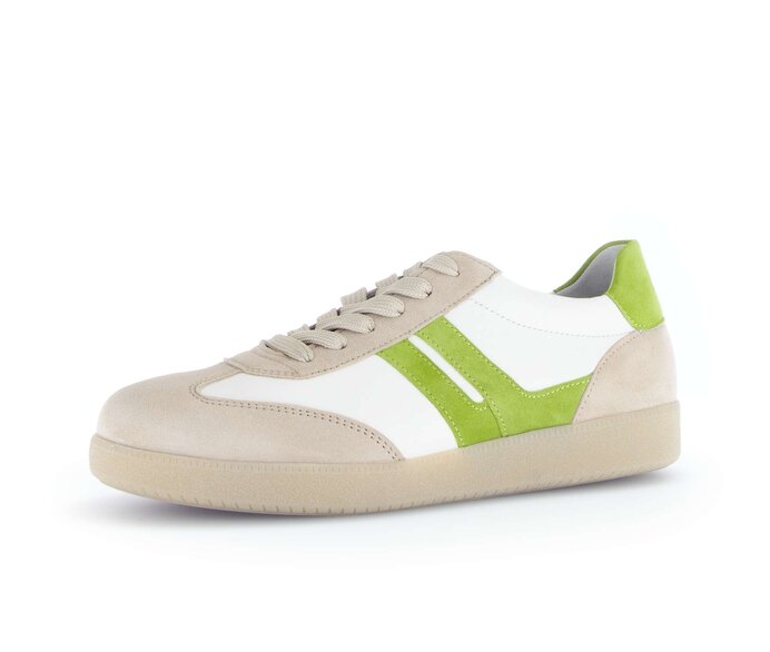 Gabor Sneaker Low Grün - Rauleder