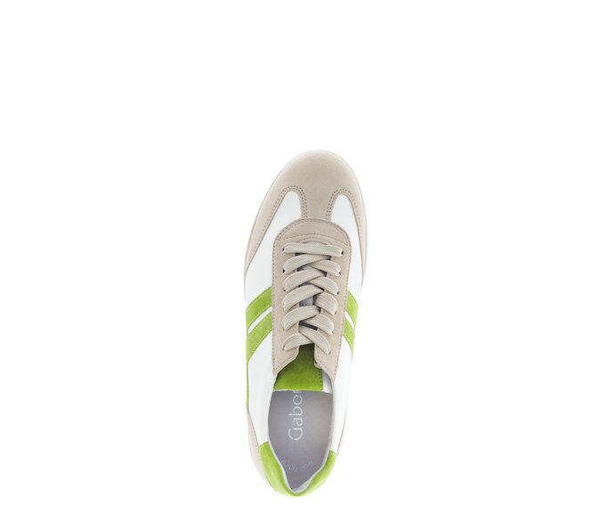 Gabor Sneaker Low Grün - Rauleder