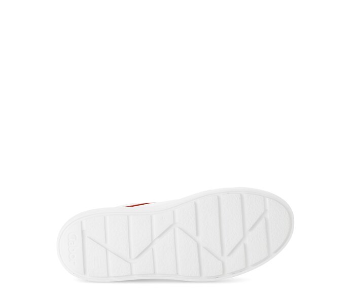 Gabor Sneaker Low Weiß - Materialmix Leder
