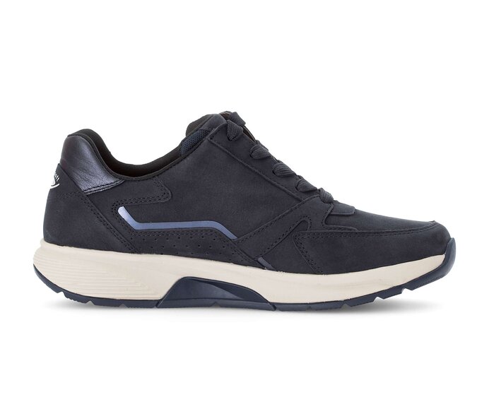Gabor Sneaker Low Blau - Rauleder