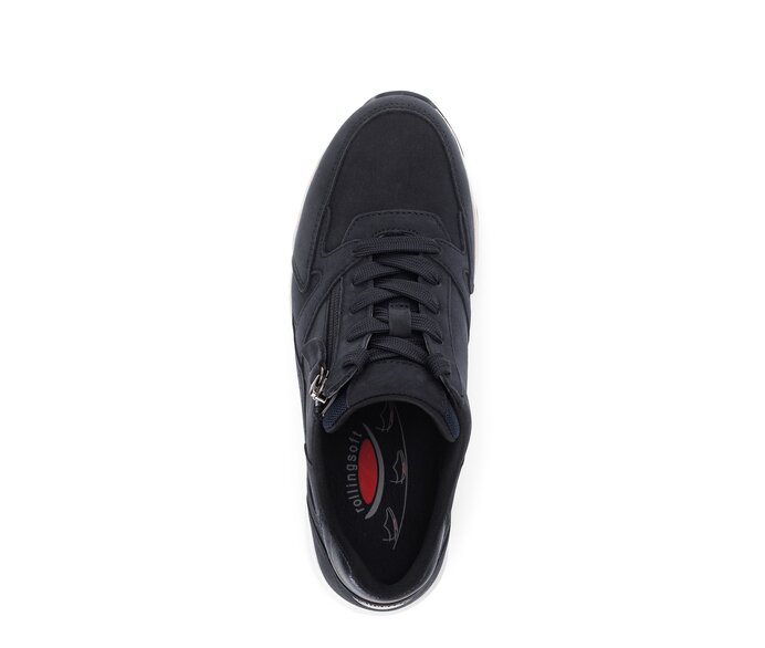 Gabor Sneaker Low Blau - Rauleder