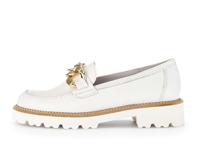 Gabor Loafer Creme - Glattleder
