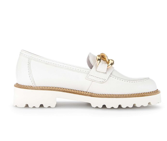Gabor Loafer Creme - Glattleder