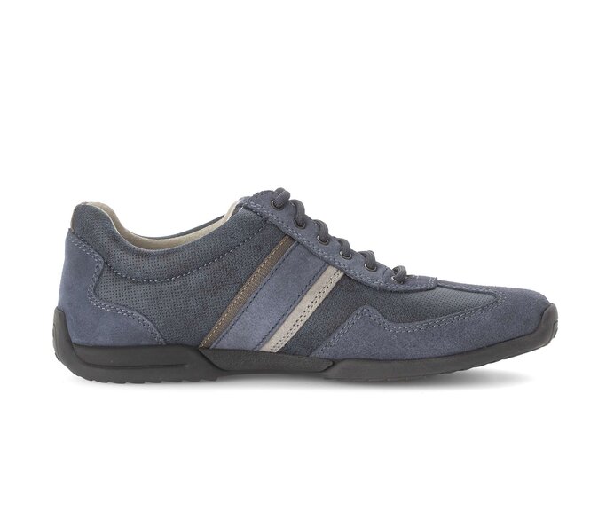 Pius Gabor Sneaker Low Blau - Materialmix Leder/Lederimitat