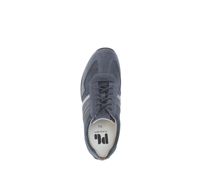Pius Gabor Sneaker Low Blau - Materialmix Leder/Lederimitat