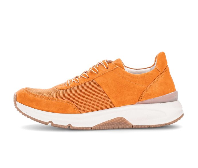 Gabor Sneaker Low Orange - Materialmix Leder/Lederimitat