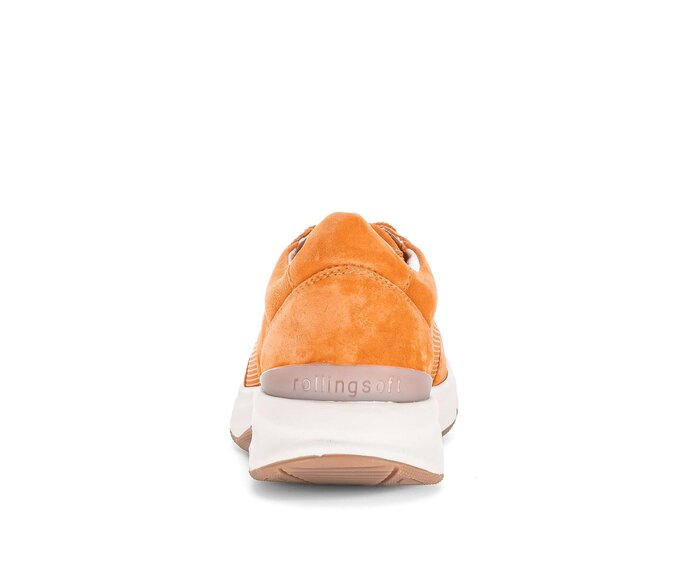 Gabor Sneaker Low Orange - Materialmix Leder/Lederimitat