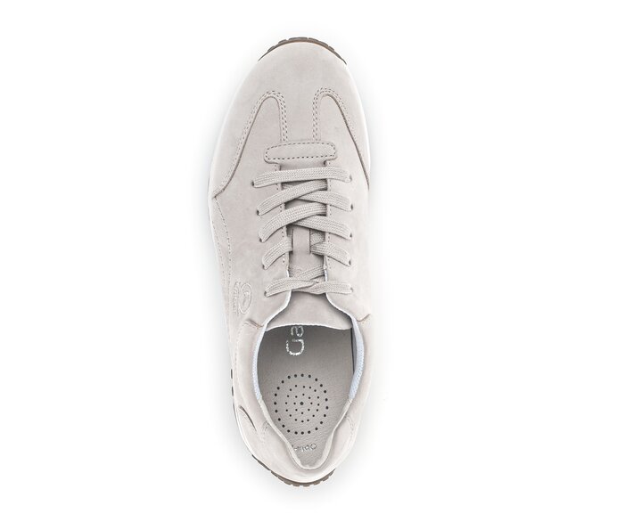 Gabor Sneaker Low Beige - Rauleder
