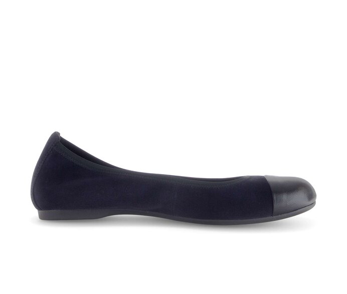 Gabor Eleganter Ballerina Blau - Rauleder
