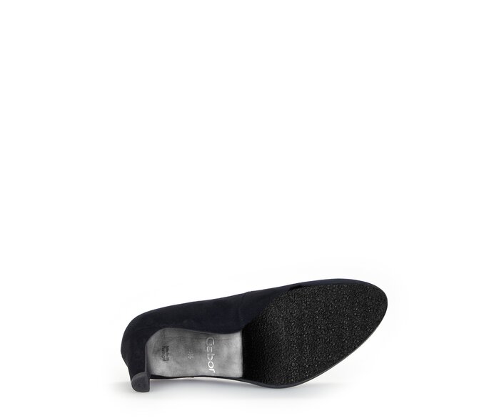 Gabor Ankle Boot Schwarz - Rauleder